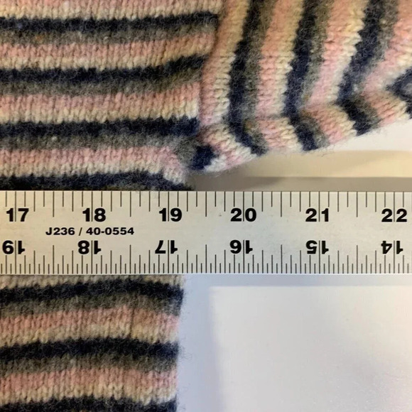 Madewell Women's Merrydale Pocket Pullover Sweater in Stripe Size S - Picture 12 of 13